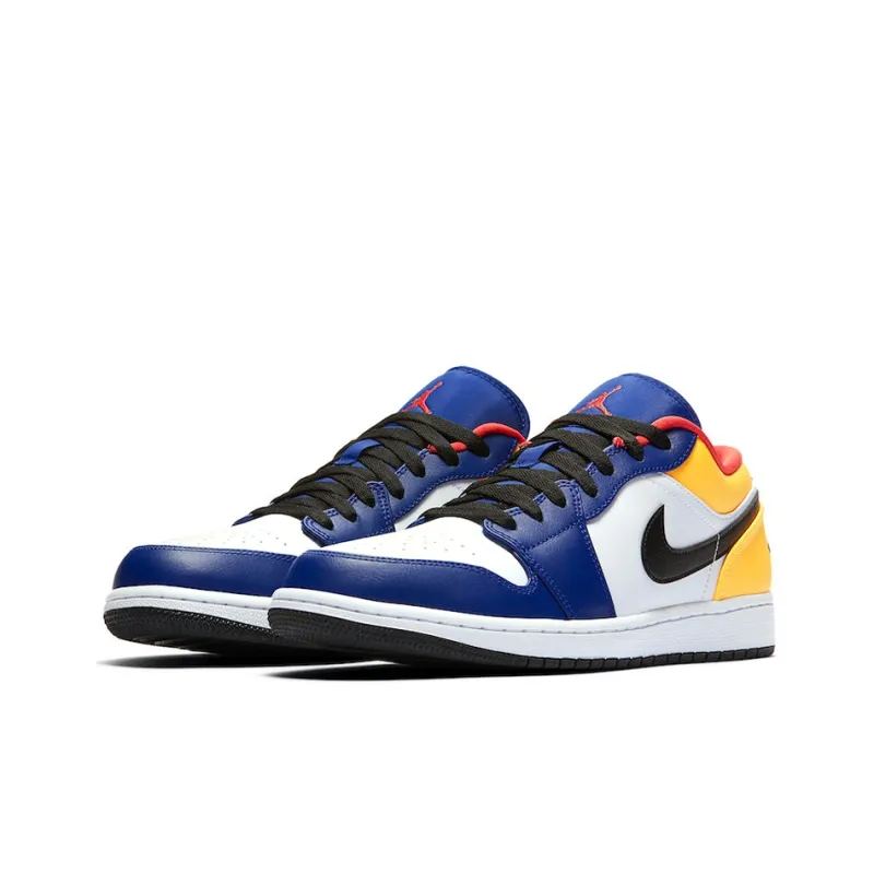 Jordan 1 Low Royal Yellow-2