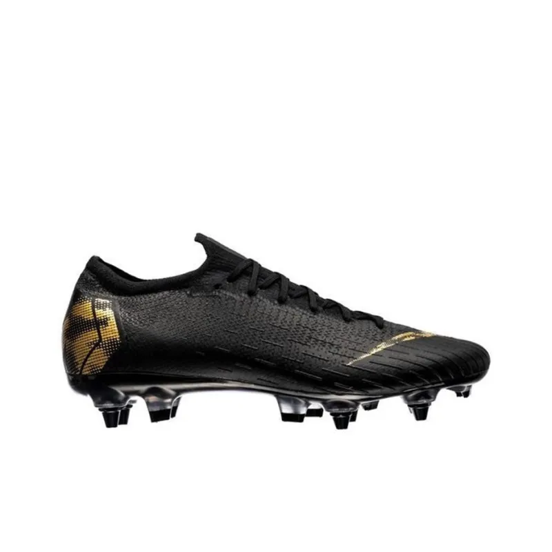 Nike Mercurial Vapor 12 Elite Sg Pro Ac 'Black Metallic Gold'-1