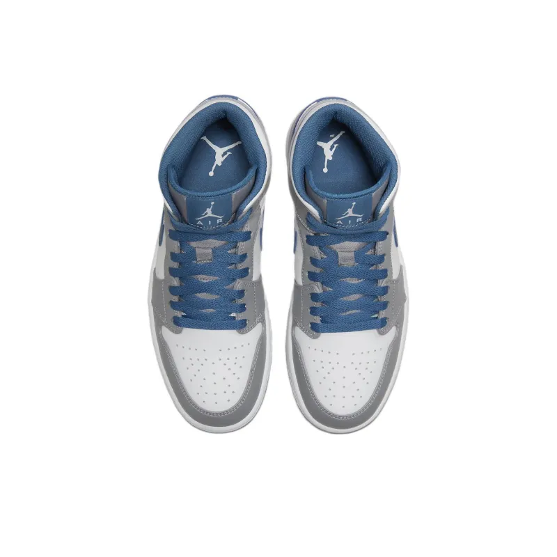 Jordan 1 Mid True Blue-3