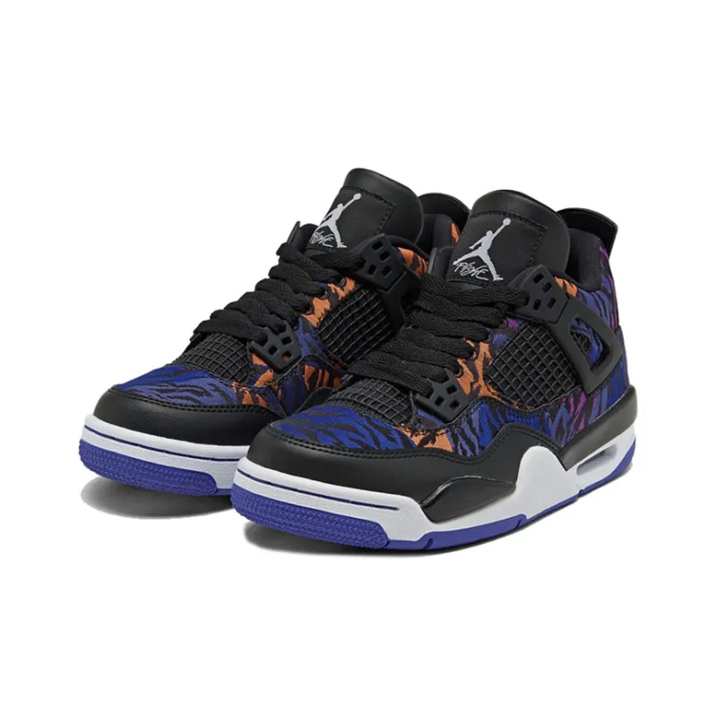 Jordan 4 Retro Black Rush Violet GS-2