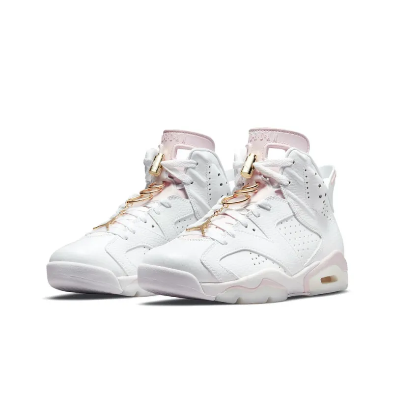 Jordan 6 Retro Gold Hoops Women's-2