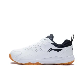 LiNing Ace 21 V1 Anti Slip And Wear Resistant Breathable Low Top Badminton Shoes Unisex White Black