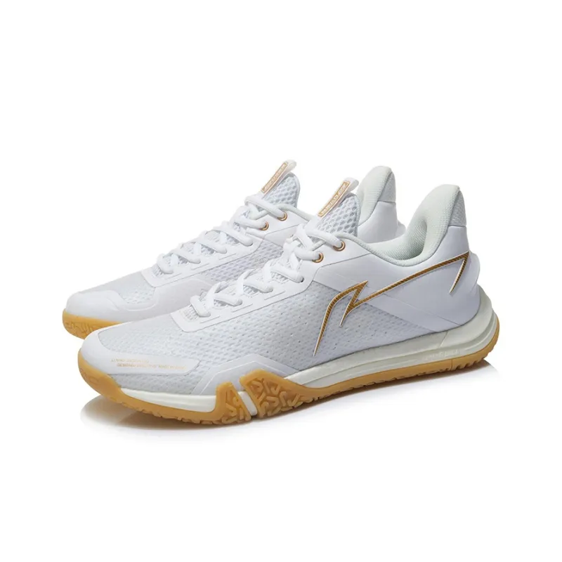 LiNing SE Shock Absorbers Slip Resistant, Abrasion Resistant, Breathable Low Top Badminton Shoes Men's White-2