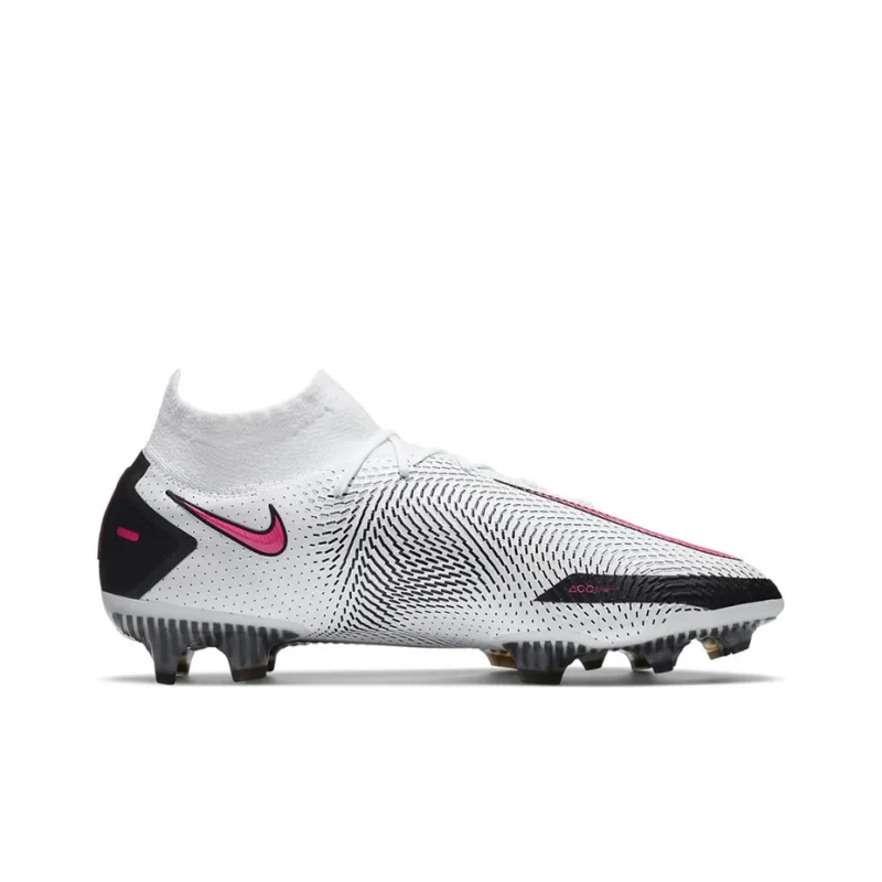 Nike Phantom Gt Elite Df Fg White Black Pink Blast-1