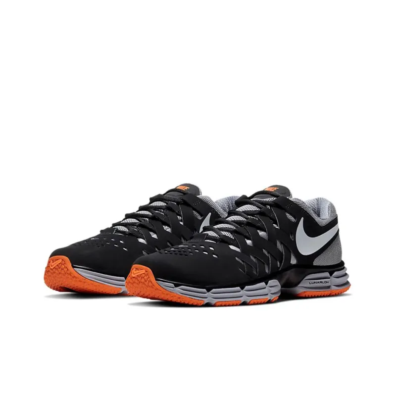 Nike Lunar Fingertrap Tr 'Black Total Orange'-2
