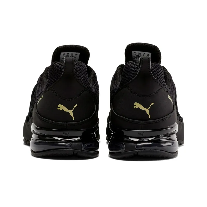 PUMA Cell Regulate Woven Black/Gold Running Shoes-3