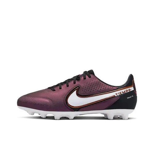 Nike Tiempo Legend 9 Soccer Shoes Men Low-Top Fuchsia/Purple