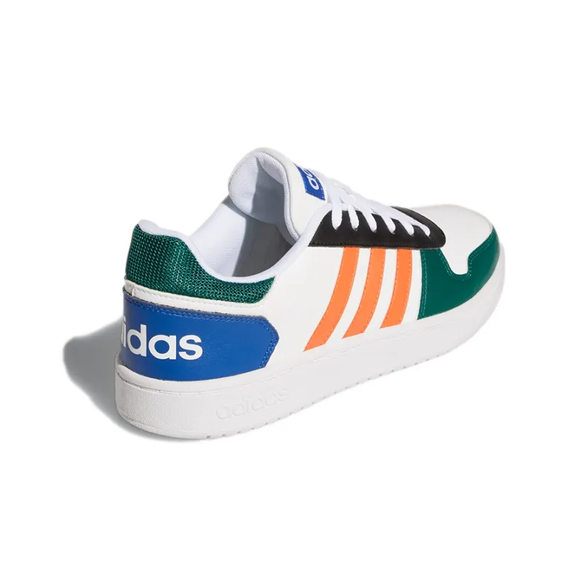 Adidas Neo Hoops 2.0 'White Green Orange'-4