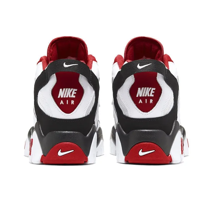 Nike Air Barrage Mid White Black Red-3