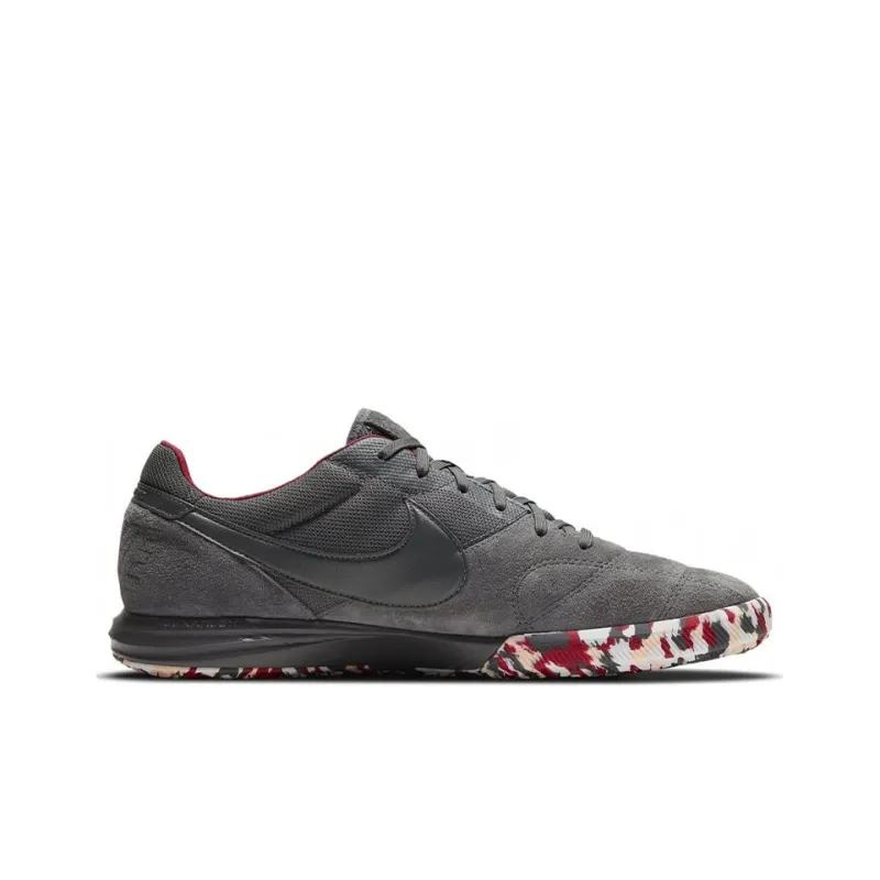 Nike Premier 2 Sala Ic 'Grey Cardinal Red Camo'-1