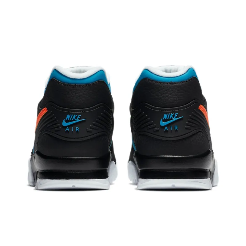 Nike Air Trainer 3 Black Total Orange Laser Blue-4
