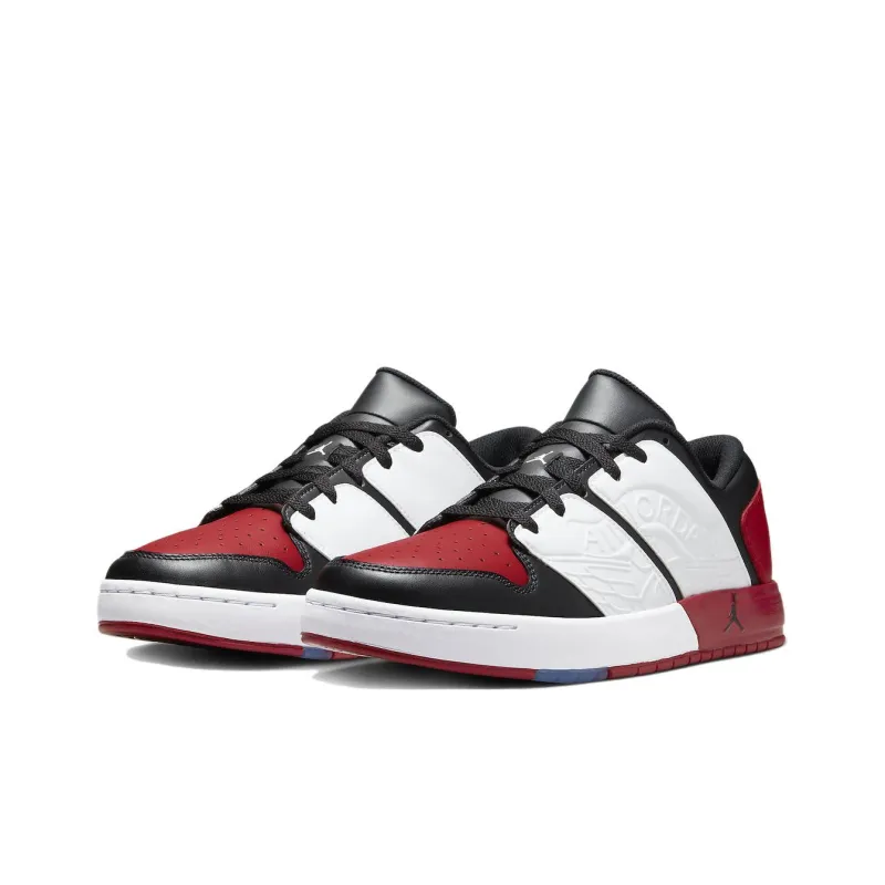 JORDAN Nu Retro 1 Low Varsity Red Black-2