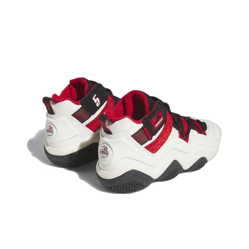 Adidas Top Ten 2000 'Off White Team Collegiate Red'-3