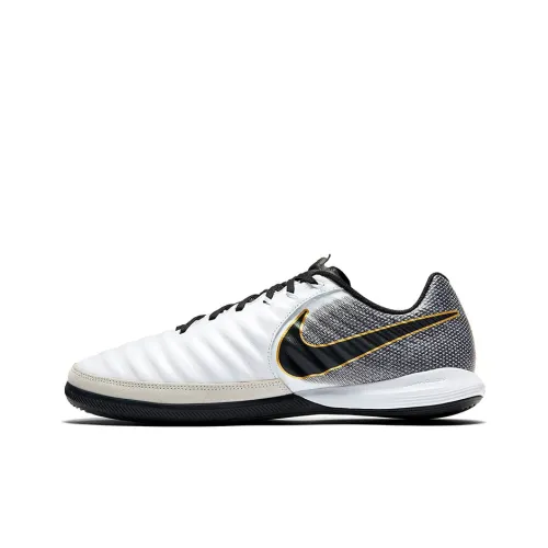 Nike Lunar Legend 7 Pro Soccer Shoes Men Low-Top White/Black/Gold