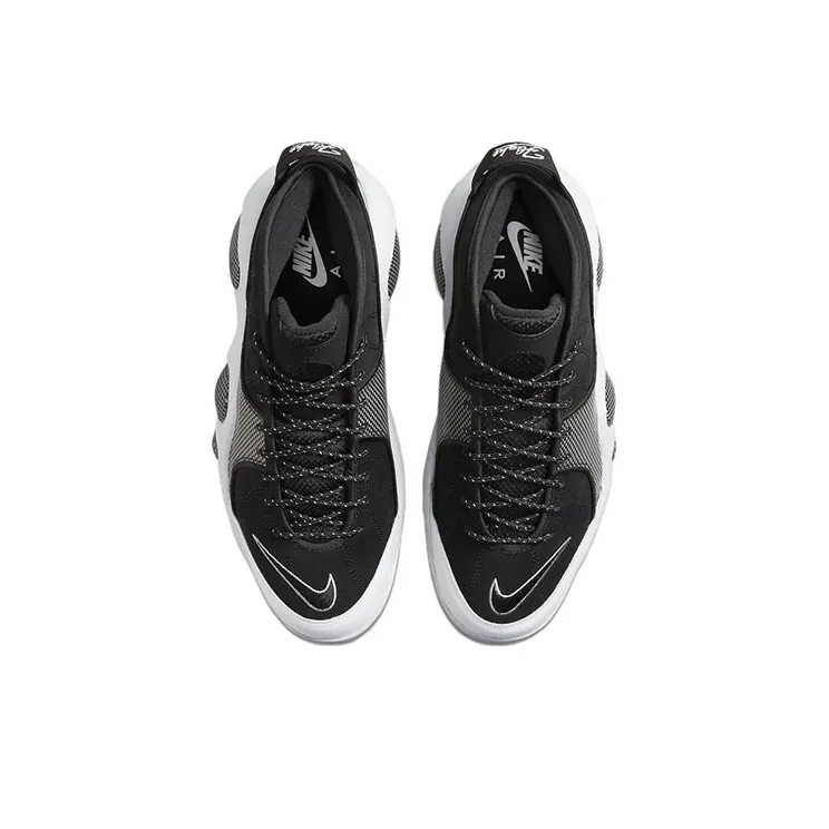 Nike Air Zoom Flight 95 Og Black Metallic Silver 2022-3