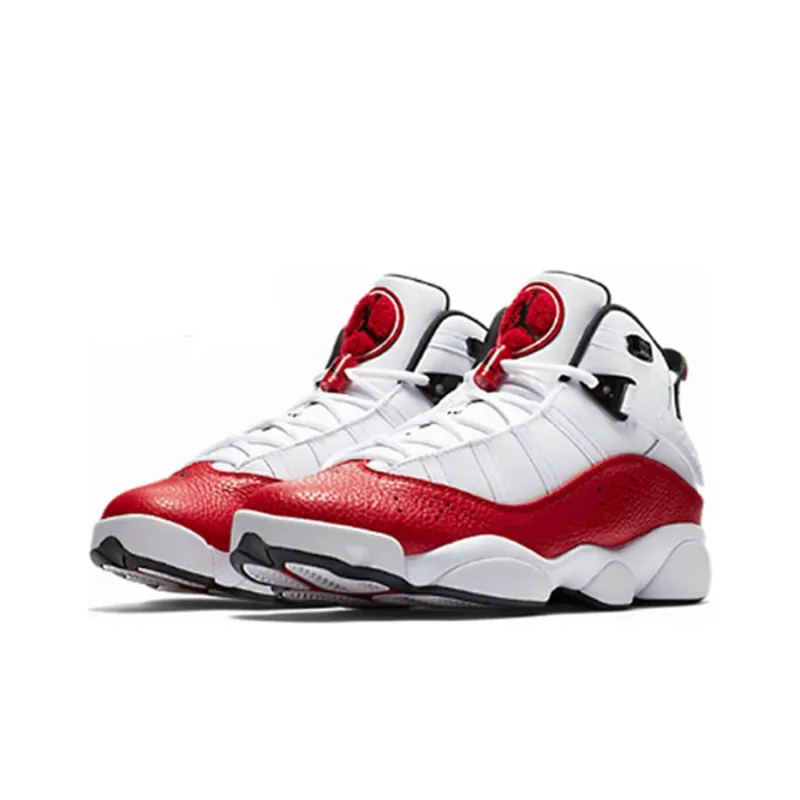 Jordan 6 Rings White University Red-2