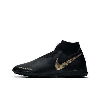Nike Phantom Vision Academy Df Tf 'Black Metallic Vivid Gold'