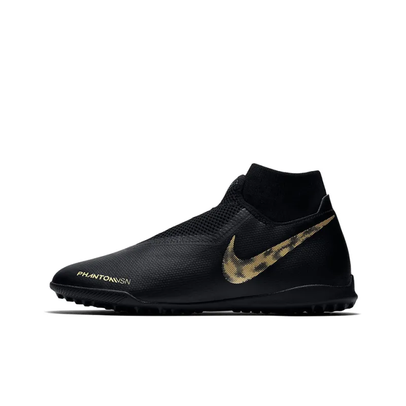 Nike Phantom Vision Academy Df Tf 'Black Metallic Vivid Gold'-0