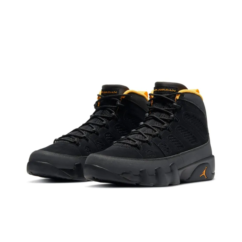 Jordan 9 Retro Dark Charcoal University Gold-2