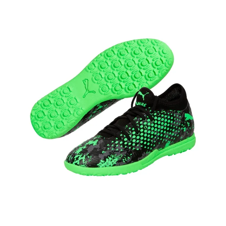 PUMA Future 19.4 Tt Sneakers Black/Green-2