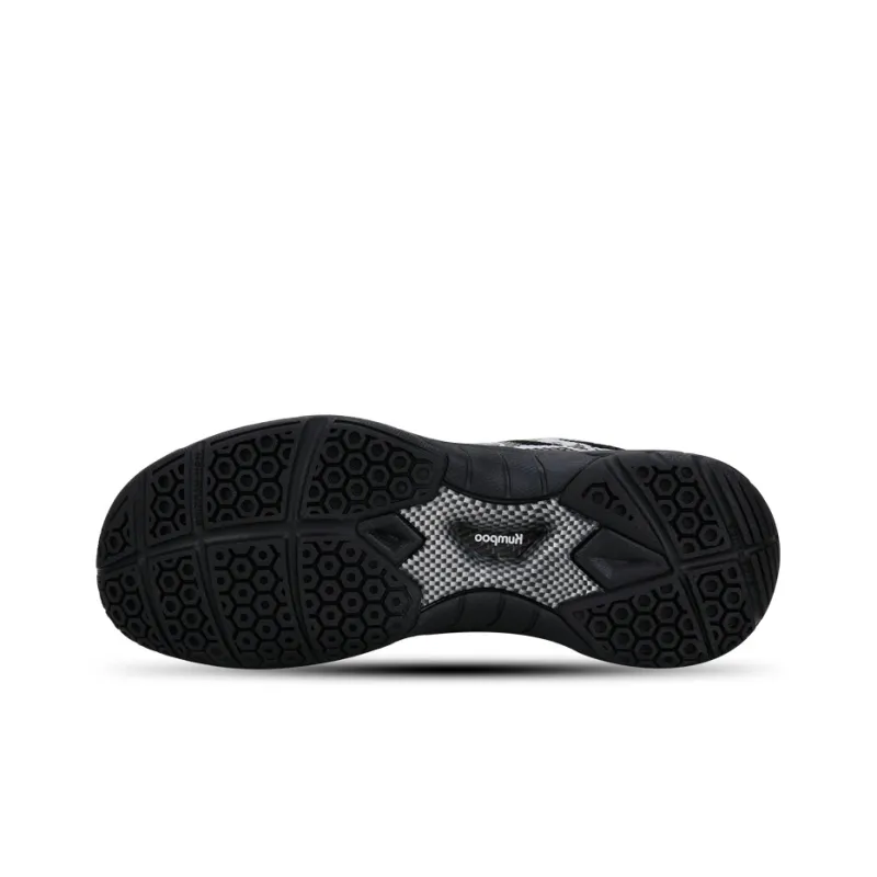 KUMPOO Badminton Shoes Unisex Low Top Black-5