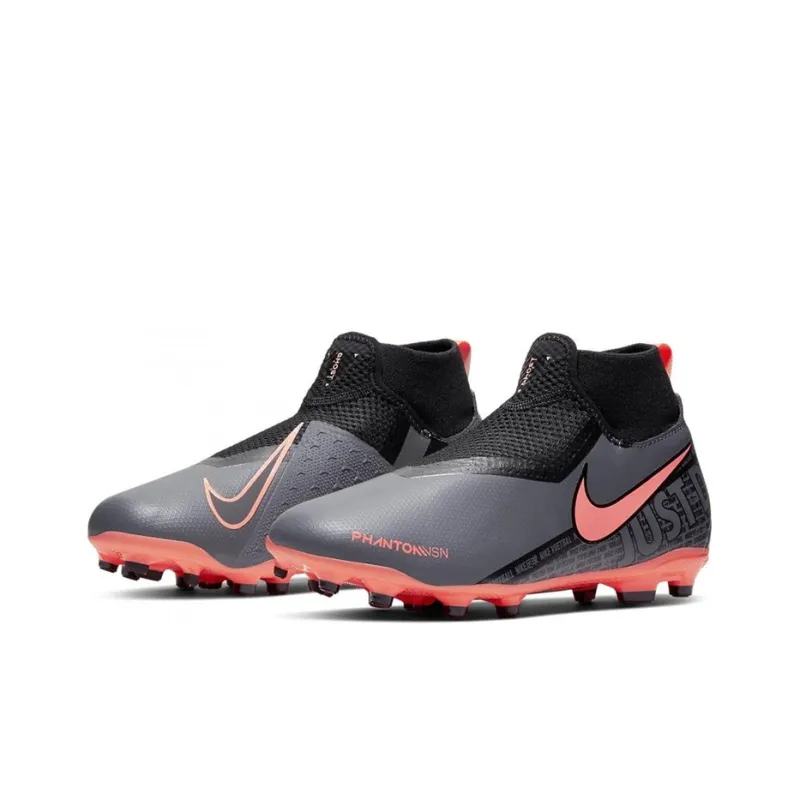 Nike Phntom Vsn Academy Df Fg Mg 'Dark Grey Coral Black' Gs-2