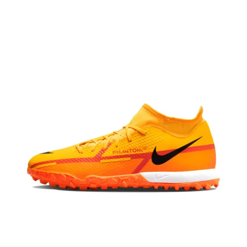 Nike Phantom GT Soccer Shoes Men Mid-Top Orange/Black