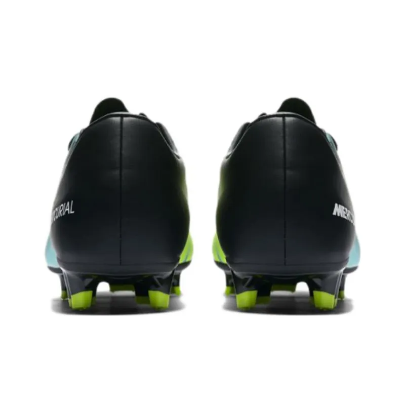 Nike Mercurial Victory Soccer Shoes Men Low-Top Black/Blue/Green/White-4