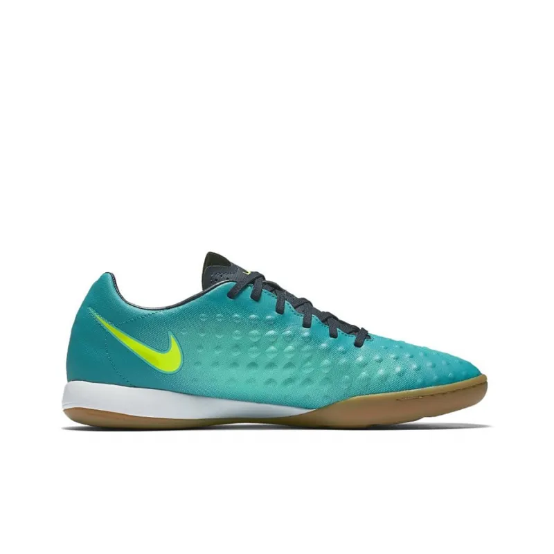 Nike MagistaX Onda 2 IC/IN Cushioned Anti-Slip And Wear-Resistant Lightweight Soccer Shoes Men's Green-1
