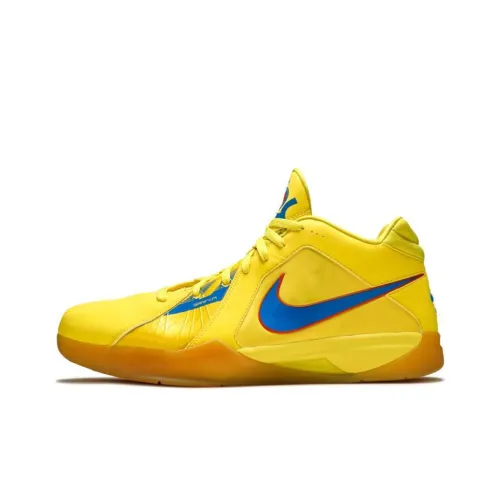 Nike KD 3 Vintage Basketball Shoes Men Mid-Top Yellow/Photo Blue/Team Orange