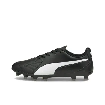 PUMA KING Hero KING Hero 21 Cushioning Anti-Slip And Wear-Resistant Soccer Shoes Unisex Black White