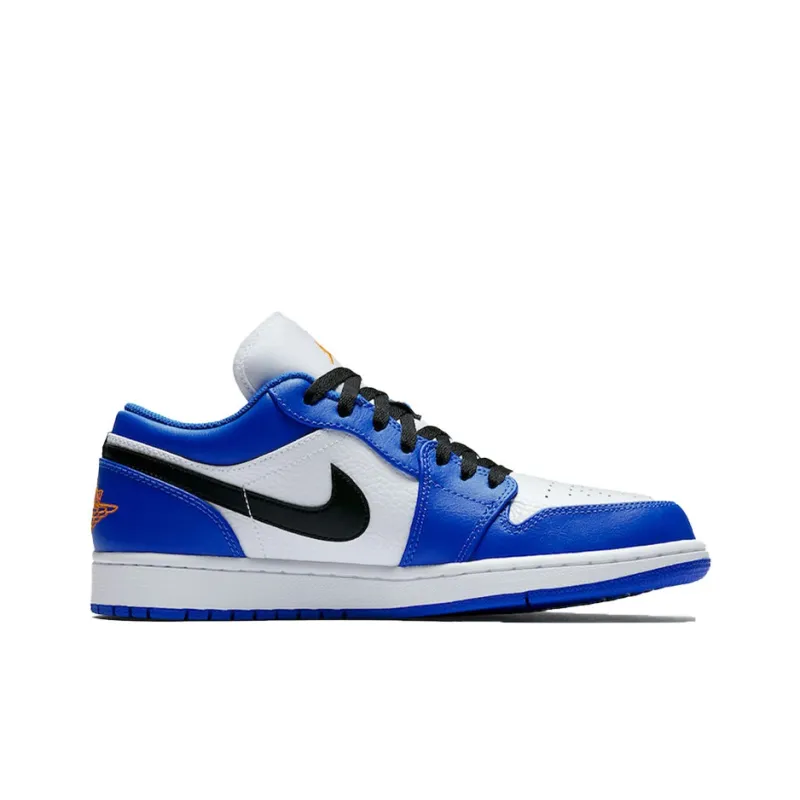 Jordan 1 Low Hyper Royal Orange Peel-1