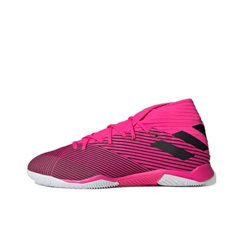 Adidas Nemeziz Soccer Shoes Men Mid-Top Pink/Black/White