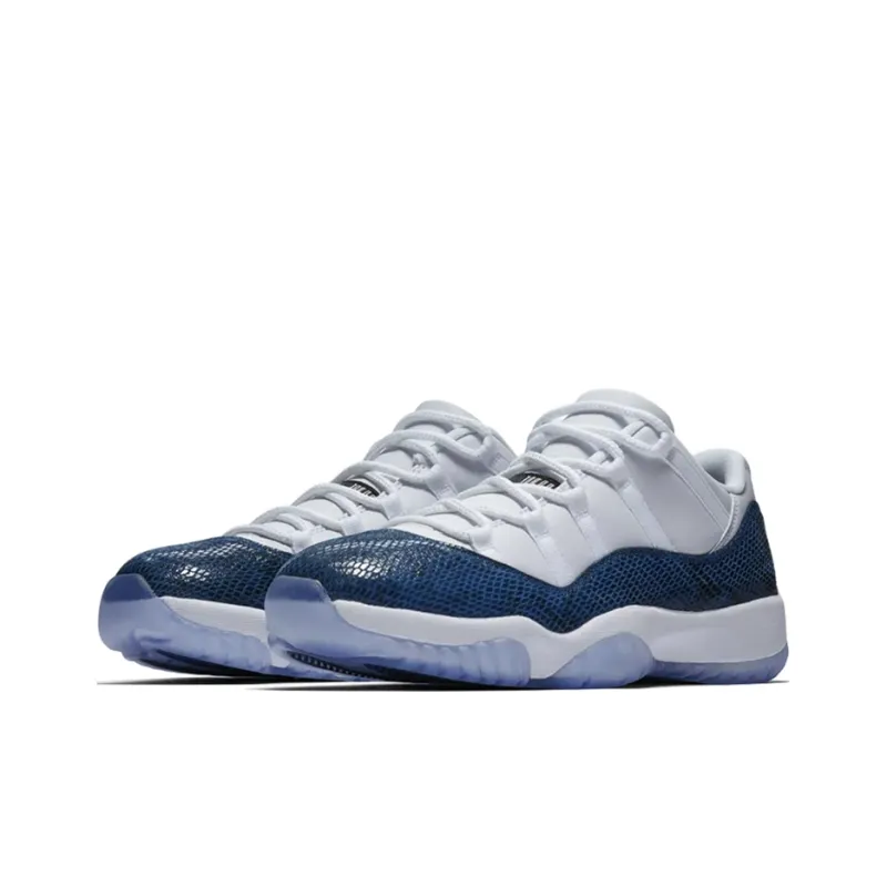Air Jordan 11 Retro Low 'Navy Snakeskin' 2019-2