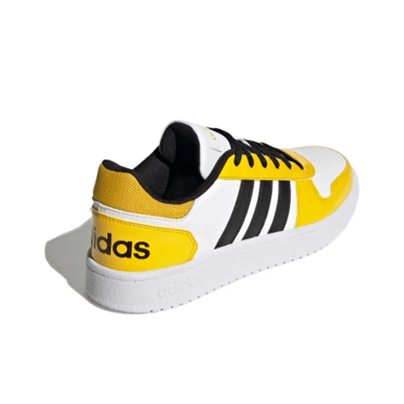 Adidas Neo Hoops 2.0 'White Yellow Black' Women's-3