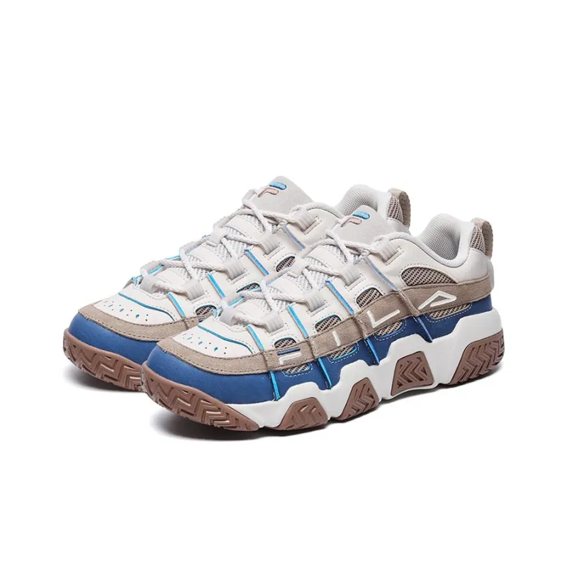 FILA FUSION ADE Barricade Vintage Basketball Shoes Men's Khaki-1
