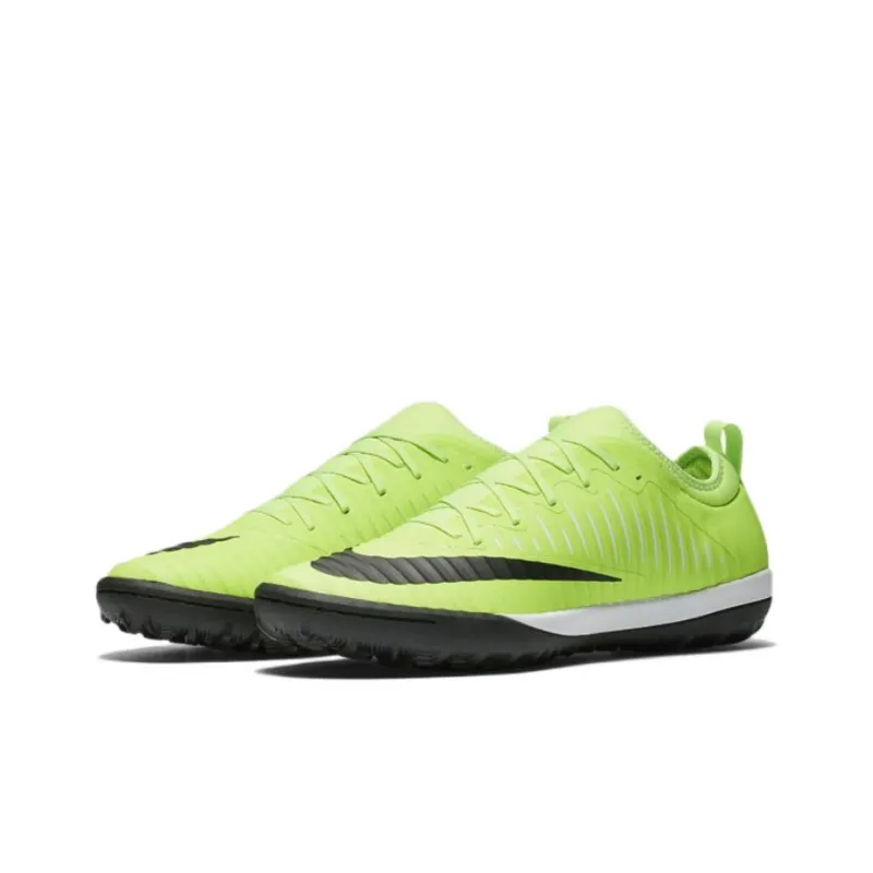 Nike TF Rubber Broken Studs Cushioning Anti-Slip And Wear-Resistant Grass Soccer Shoes Men's Green-2