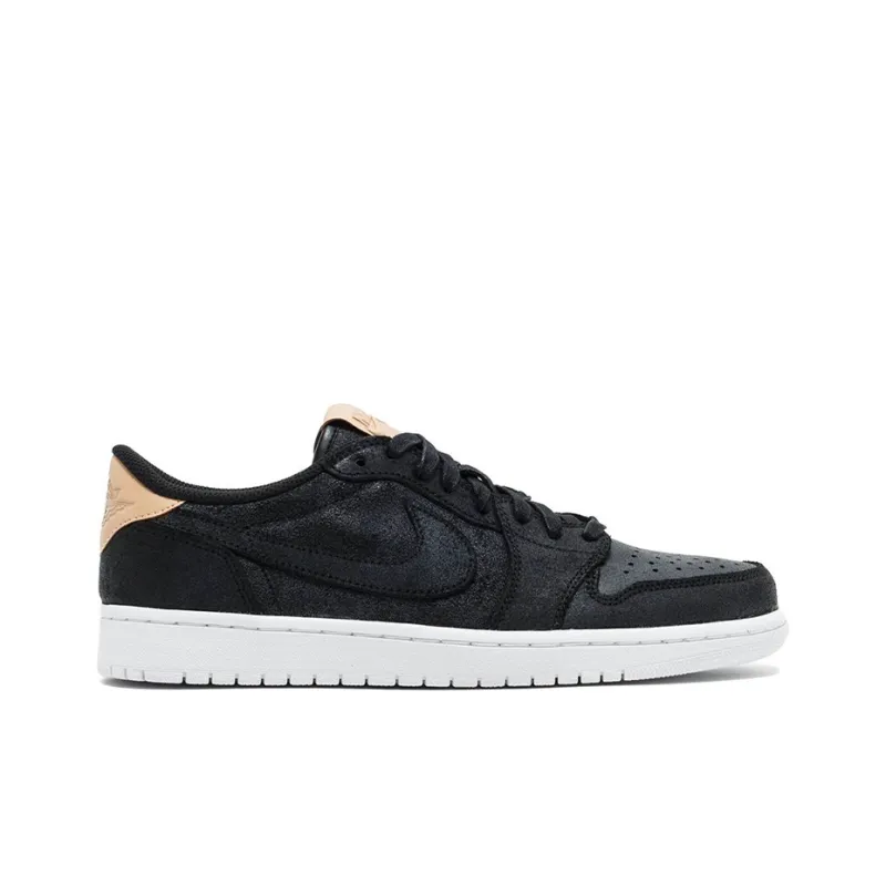 Jordan 1 Retro Low Og Black Vachetta-1
