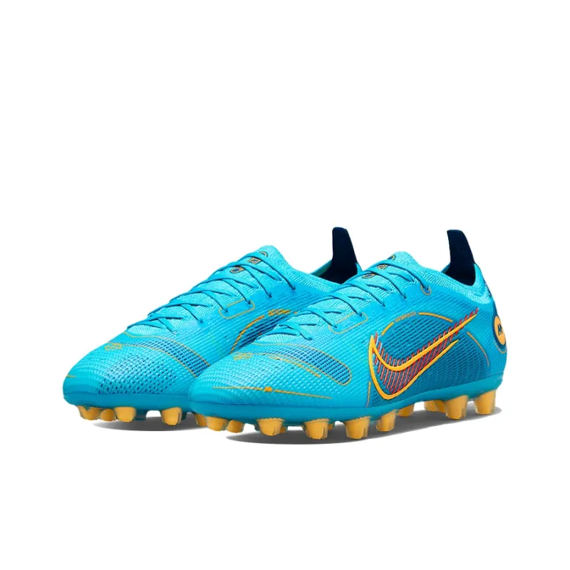Nike Mercurial Vapor 14 Elite Hg Hard Ground Soccer Shoes Blue-2