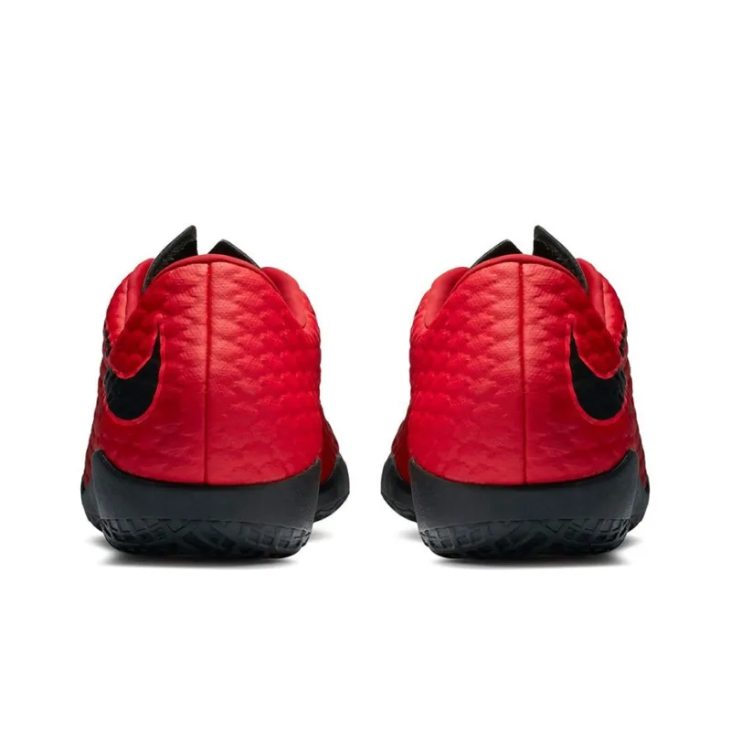 Nike HypervenomX Phantom 3 IC/IN Cushioning Anti-Slip And Wear-Resistant Soccer Shoes Men's Red Black-3