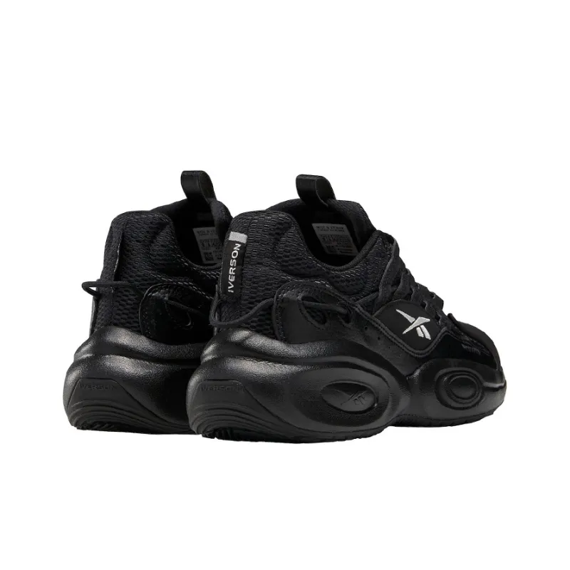 Reebok Solution Mid Black Silver Metallic-3