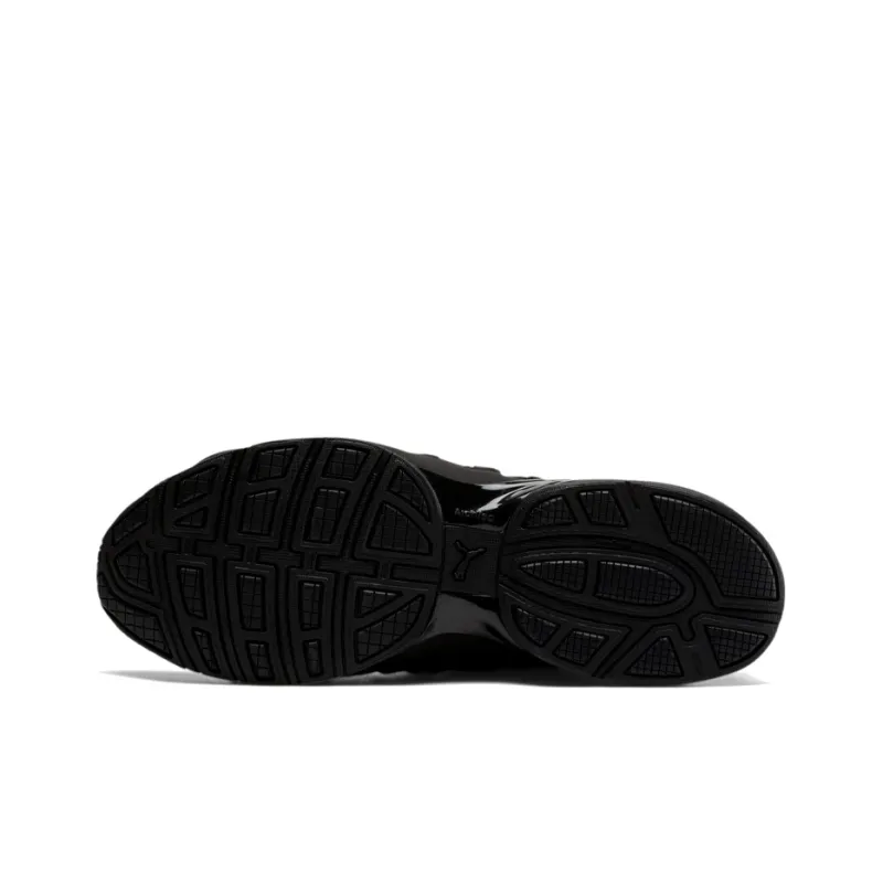 PUMA Cell Regulate Woven Black/Gold Running Shoes-4