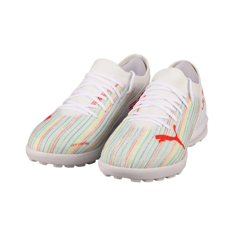 PUMA Ultra 3.2 Tt Soccer Cleats White/Orange-2