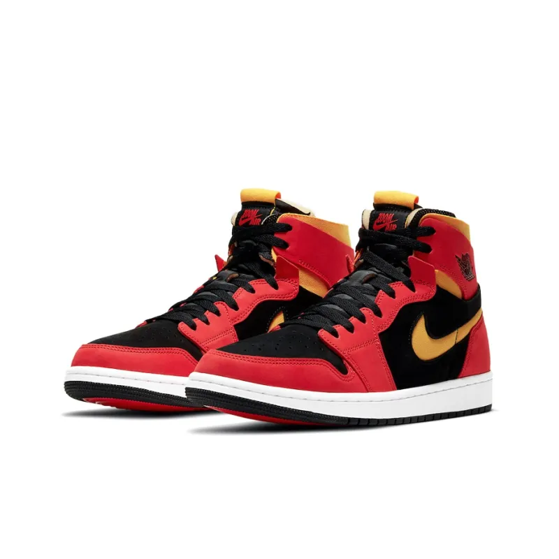Jordan 1 High Zoom Air Cmft Black Chile Red-2