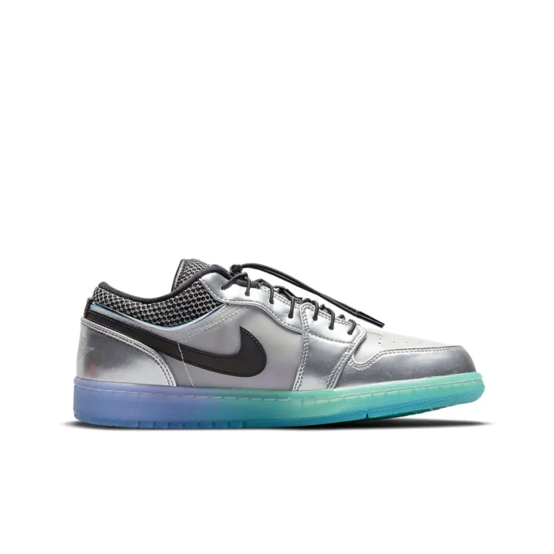 JORDAN 1 Low Toggle Silver Women's-1