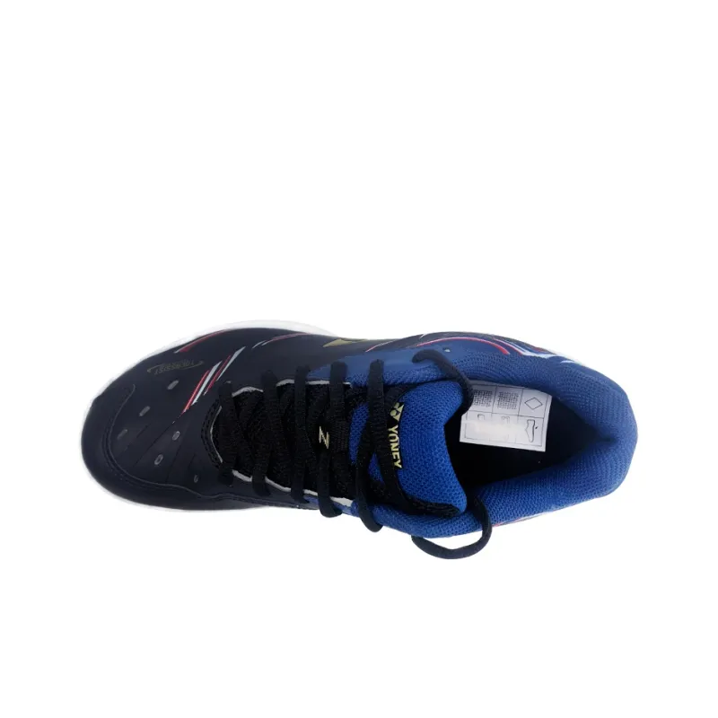 YONEX 65 3 Badminton Shoes Unisex Low Top Black/Blue-2