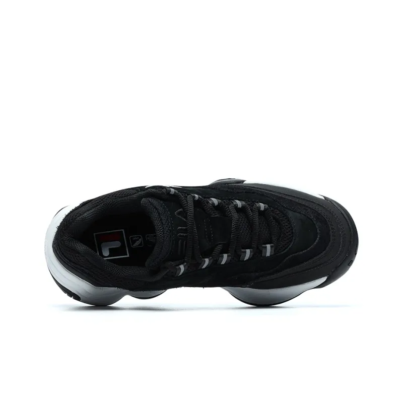 FILA FUSION HERITAGE BASKETBALL Handle Low Top Vintage Basketball Shoes Women's Black White-2