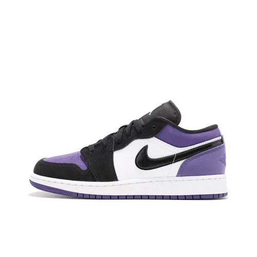 Jordan 1 Low Court Purple GS