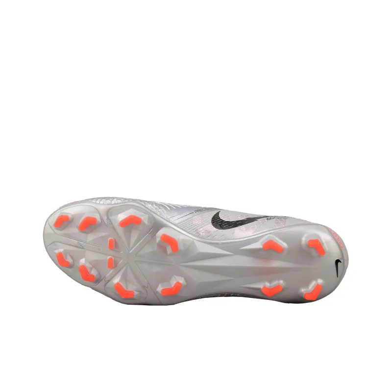 Nike Phantom Venom Elite Fg Metallic Grey Crimson-4