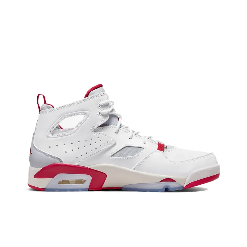 Jordan Flight Club 91 White Pure Platinum Sail Mystic Hibiscus-1